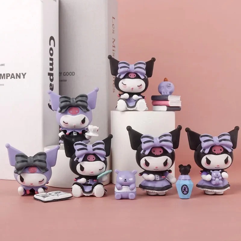 

Sanrio Cartoon Kuromi My Melody figures Cute Hello Kitty Cinnamoroll Bag Pendant Car Pendant Kawaii Anime Accessories Kids Toys