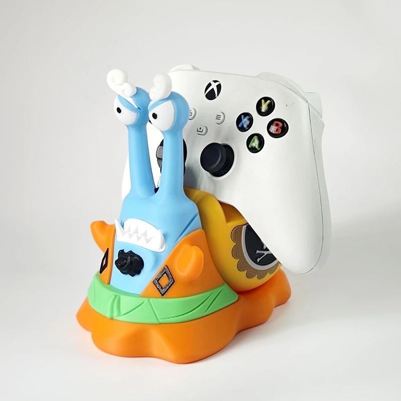 Фото Подставка для игрового контроллера One Piece Den Den Mushi для PS4/PS5/Xbox/Switch, универсальный держатель для геймпада, аниме-фигурка, декор для стола, милые подарки №3