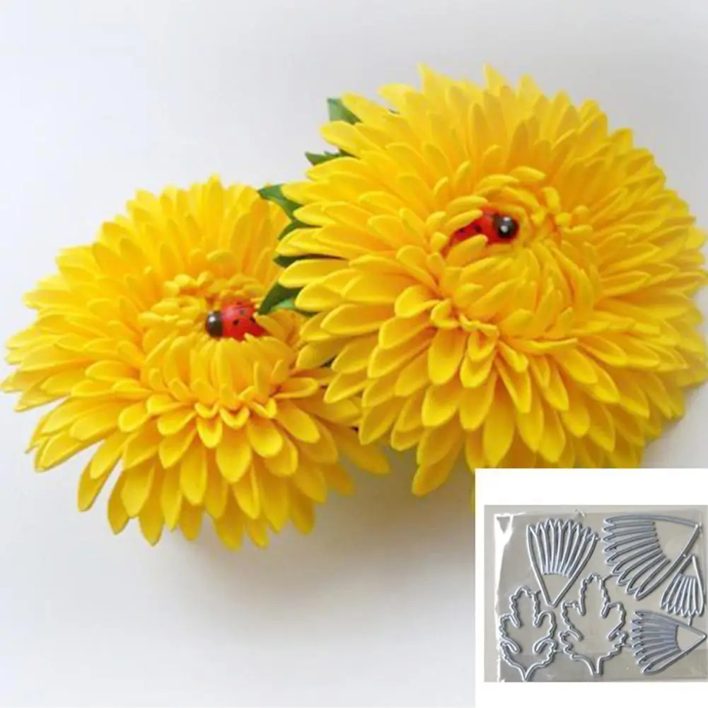 

Flower Dies Metal Die Cutting DIY Embossed Carbon Steel Paper Decorative 2023 Mold Making Album Cards Knife V6I5