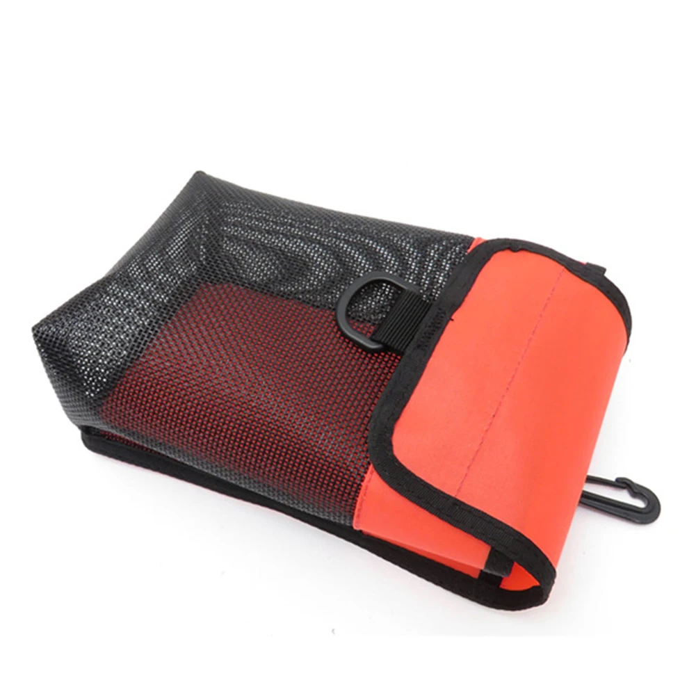 

Pouch Storage Bag Swivel Buckle Loop Strap Multi Purpose PVC Mesh+Nylon Portable Diving Fastener Closure Large Capacity Durable