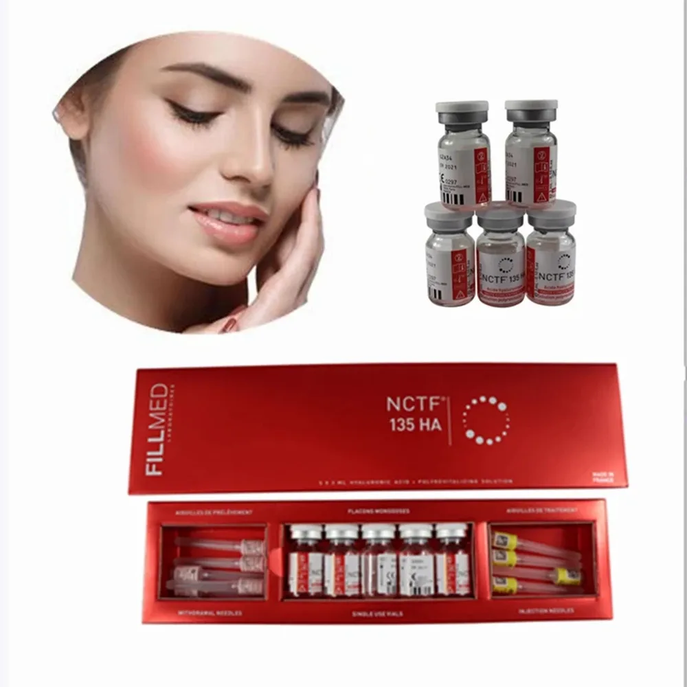 

2022 New Fillmed NCTF 135 HA (5x3ml) Anti-Wrinkle Increase Collagen Production Face Lifting