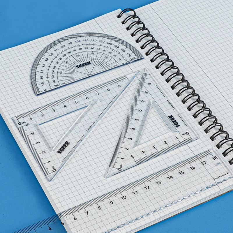 Набор линеек 18 см набор канцелярских принадлежностей для студенческого