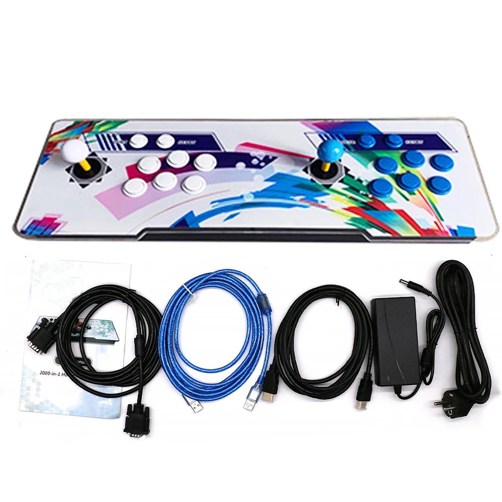 

DX 10500 игровая аркадная консоль для ПК PS3 USB джойстик контроллер HDMI ТВ Видео корейский/английский/японский/испанский