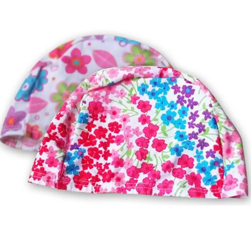 Nylon Swimming Cap Fit Children Sports Swim Pool Hat Elastic Diving For Adult Men Women | Спорт и развлечения