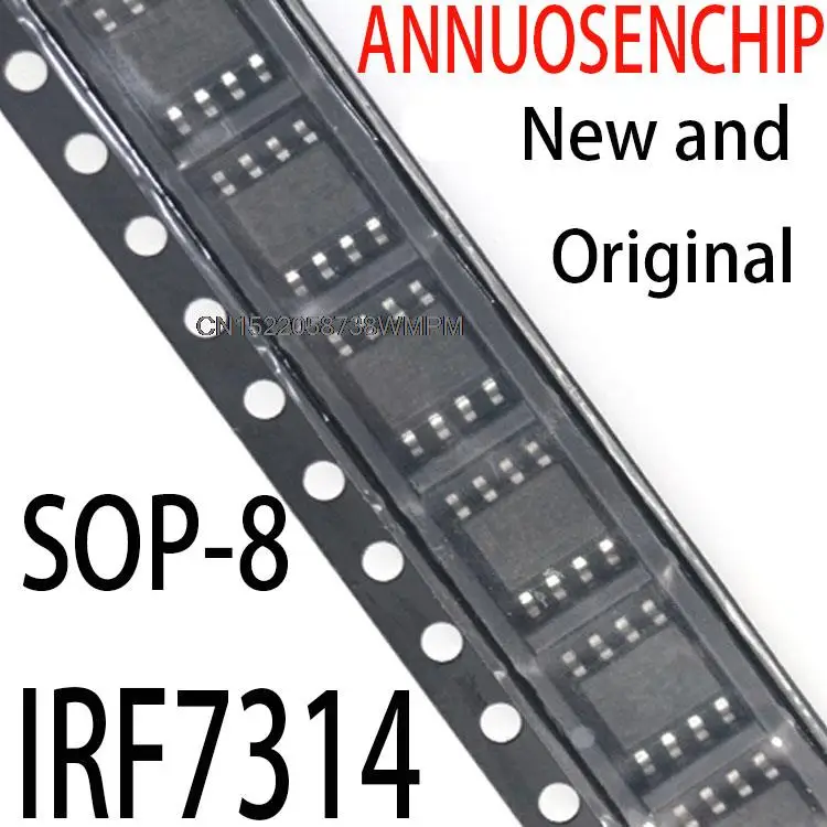 Новые и оригинальные SOP-8 F7314 SOP8 IRF7314TRPBF IRF7314, 10 шт. Новые и оригинальные SOP-8 F7314 SOP8 IRF7314TRPBF IRF7314, 10 шт.