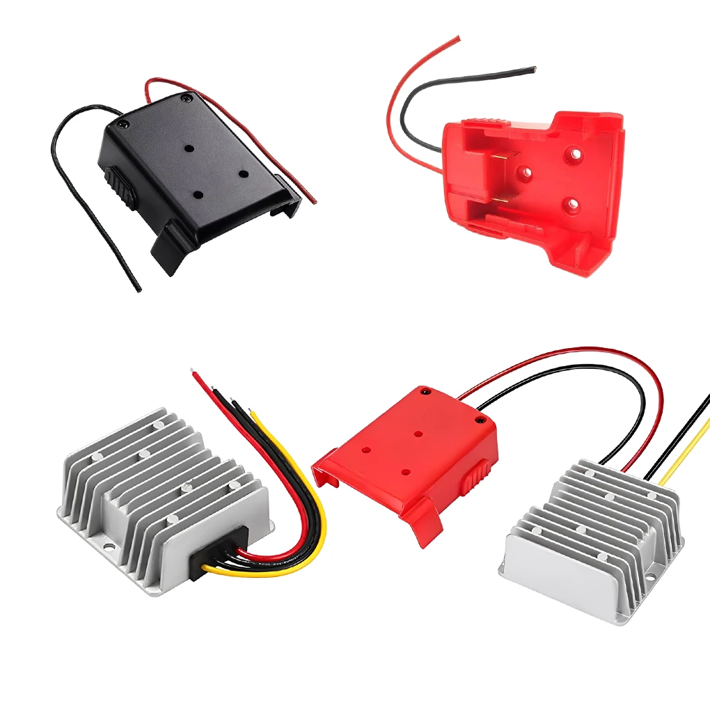 

Black Advanced Power Wheel Adapter For Enhanced Performance Projector Adapter DIY Ride On Truck Battery Adapter