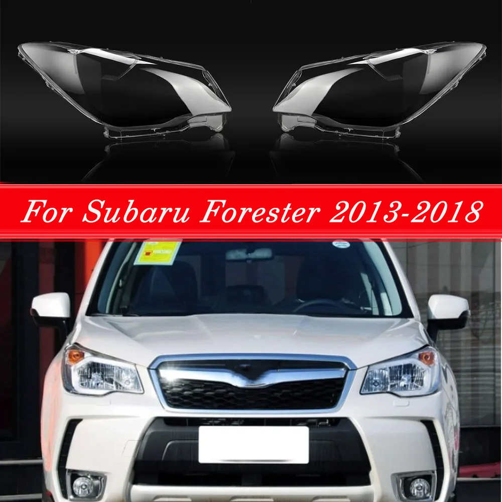 

Car Headlight Headlamp Shell Transparent Lampshade Clear Lens Cover For Subaru Forester 2013-2018