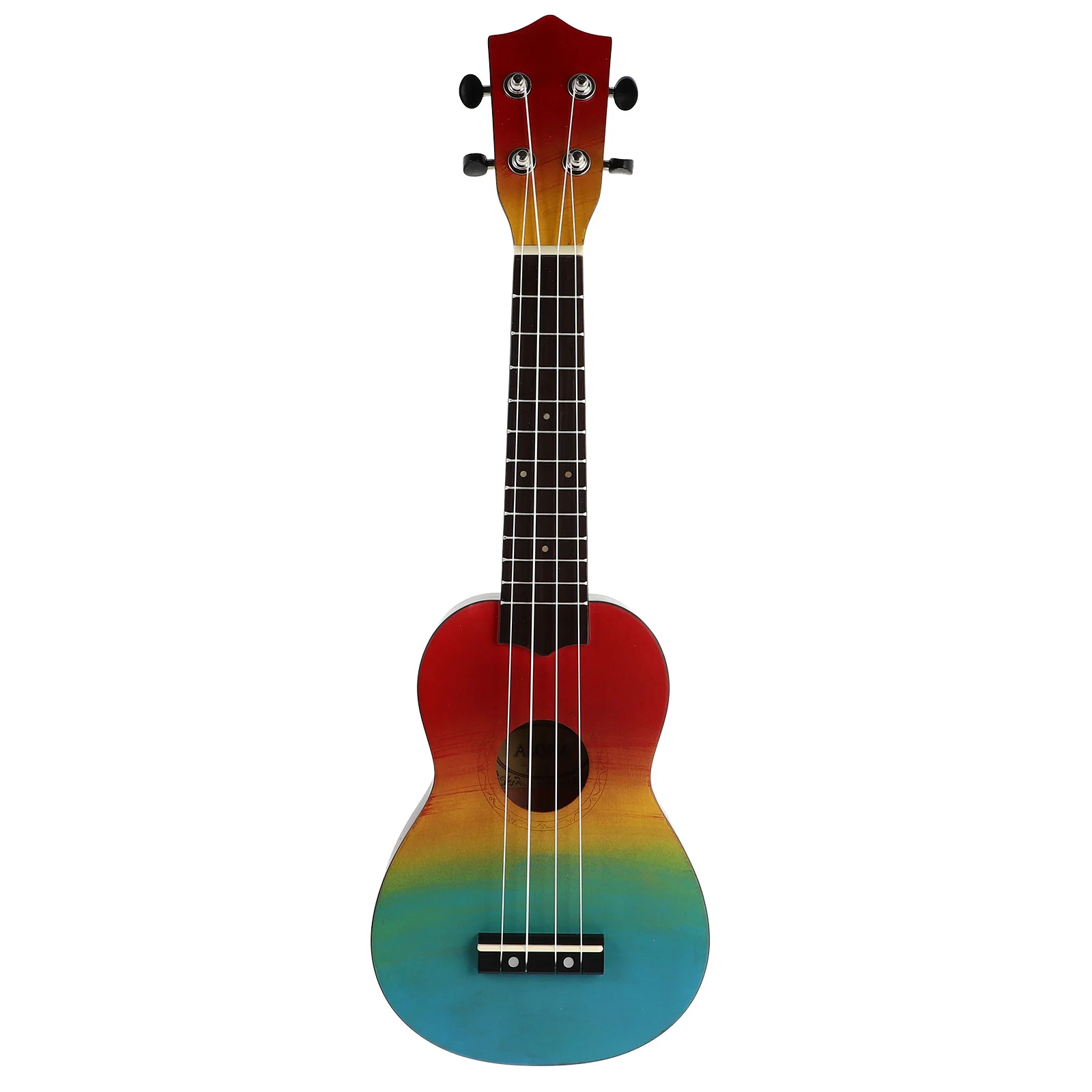 

1 Set Delicate Painted Unique Mini Guitar Ukulele Guitar Musical Instrument for Beginner Children Starter