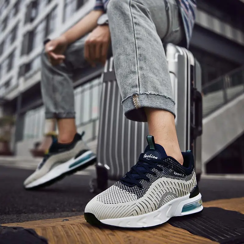 

Sport Shoes Men Air Running Shoes Racing Sports For Man Athletic White Sneakers For Men Trainers