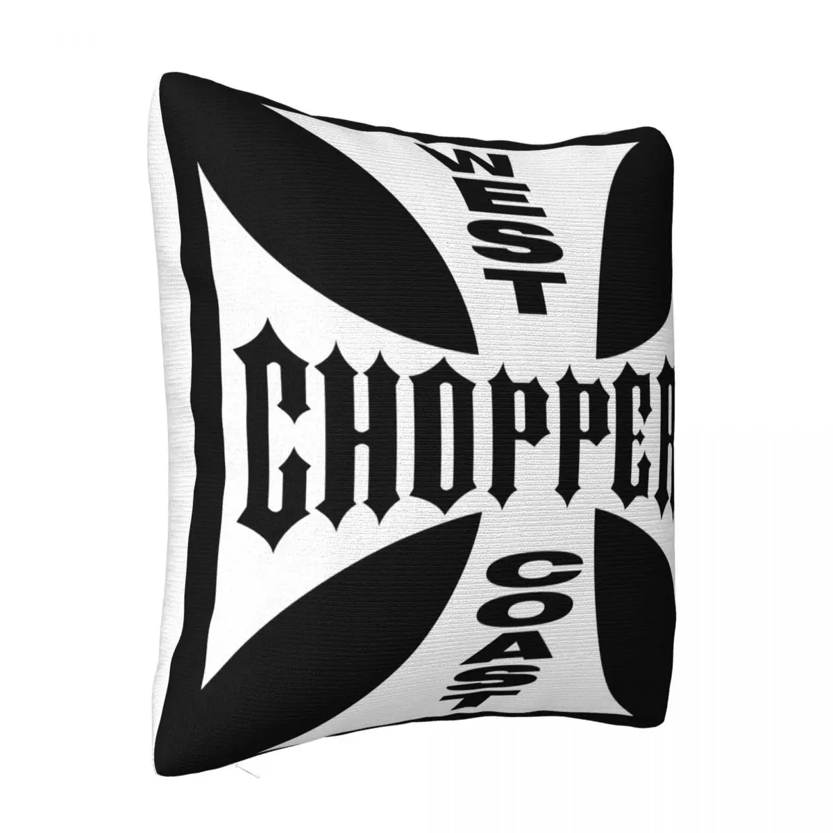 Vtg West Coast Choppers Cross Black Полноразмерный принт Slim Fit Leisure Boy Любой логотип Kawaii