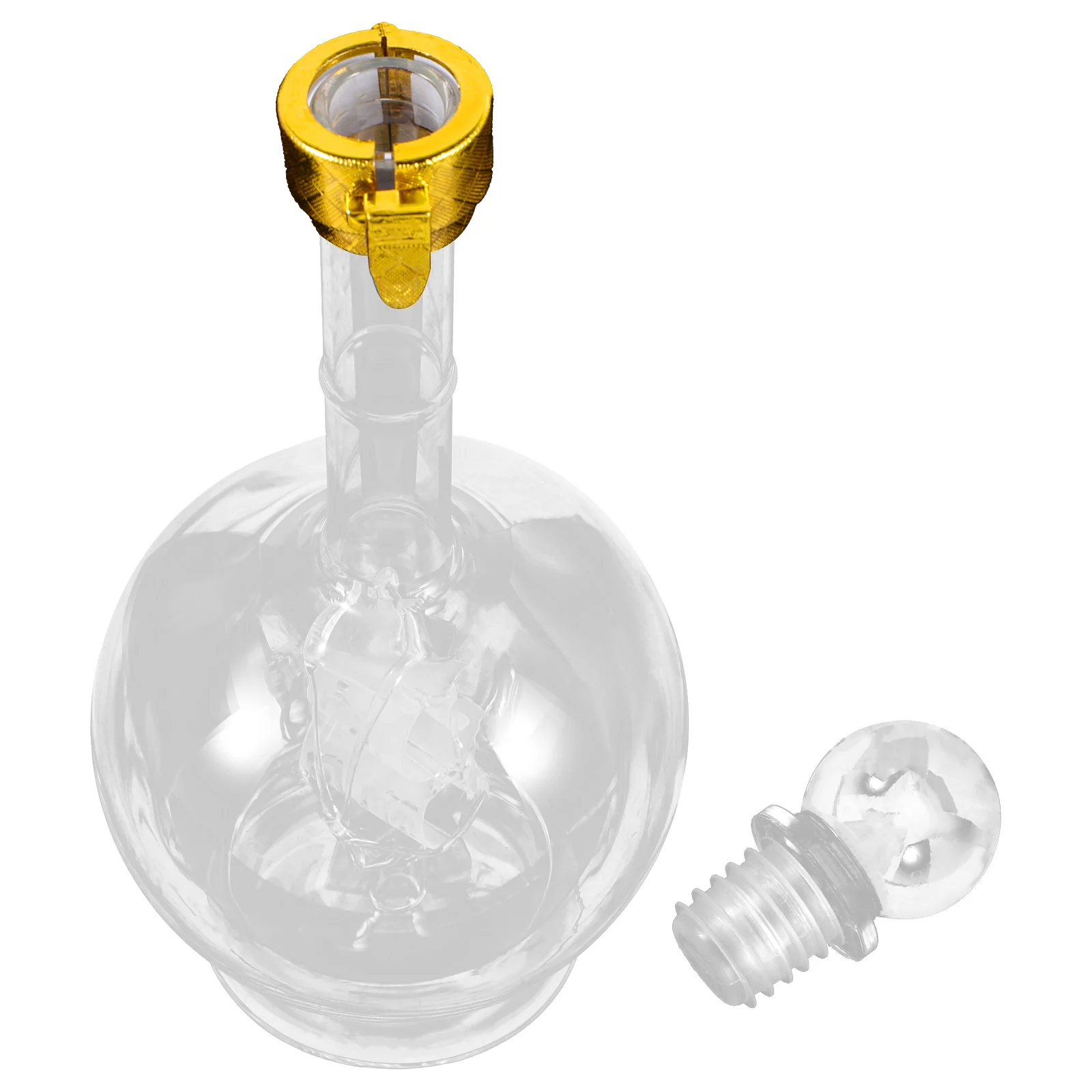 

Glass Bottle Clear Bottles Decanter Empty Whiskey Whisky High Borosilicate Man Beer
