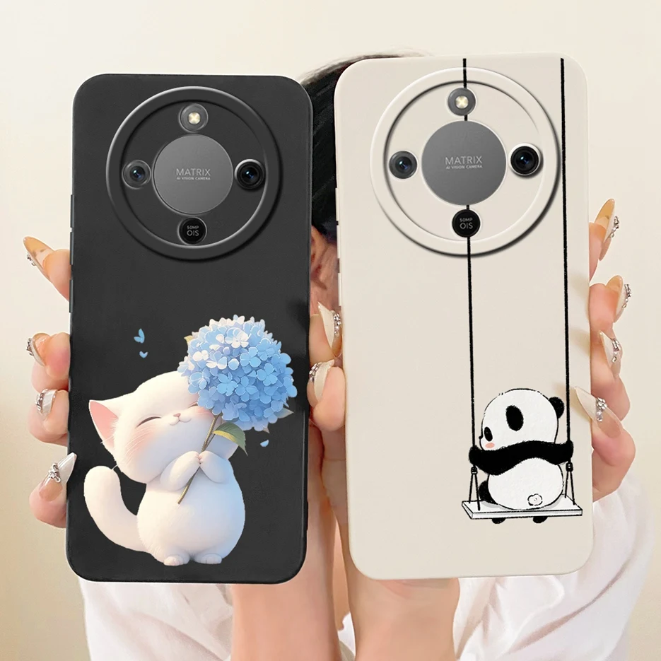 Фото Чехол для Honor Magic 8 Lite Honor X9d MTN-NX1 Cool Dragon Painted Cover Мягкий чехол из ТПУ для телефона Honor X70 X 70 HonorX9d 5G Shell №3
