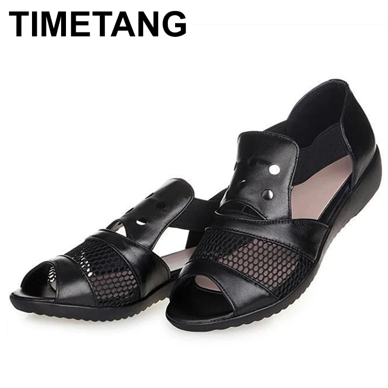 

Women Sandals Peep Toe Summer Shoes For Women Low Heels Sandals Summer Chaussure Femme Casual Wedges Shoes Female