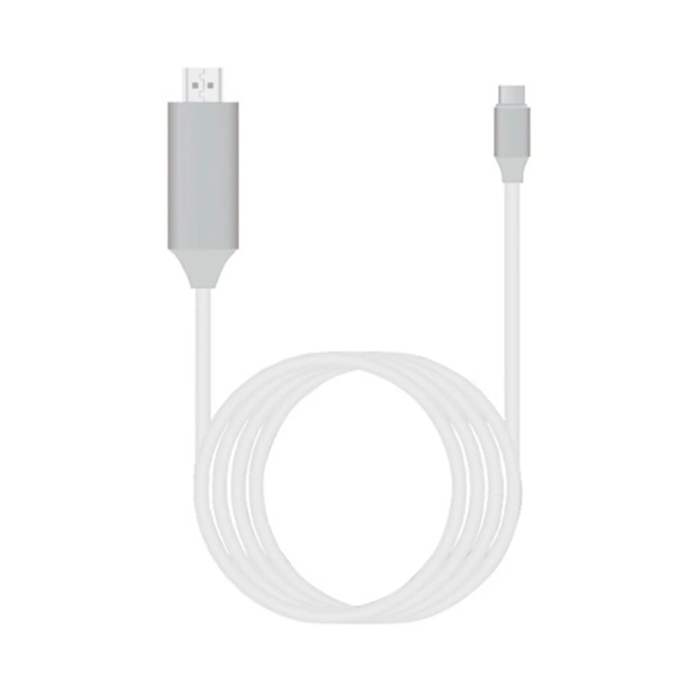 4K USB 3 1 для HDTV-кабеля адаптер типа C HDMI-совместим с MacBook 2018 Samsung Galaxy S9 Huawei Mate 10 Pro P20 |