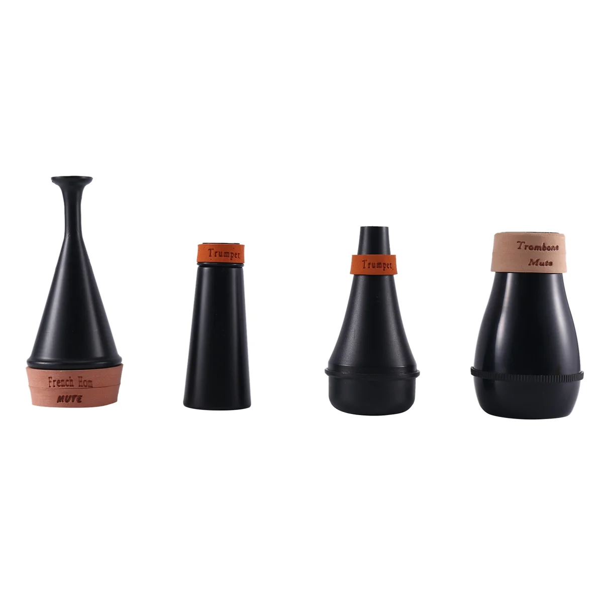 

Round Horn Tenor Trombone Mutes Trumpet Silencer Semi Enclosed Mute Device Practice Instrument Accessories