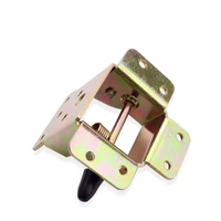 4pcsset iron locking folding table chair leg bracket hinge self lock foldable hinges
