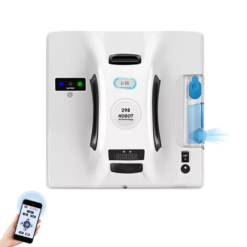 

Робот-пылесос для окон, с распылителем воды