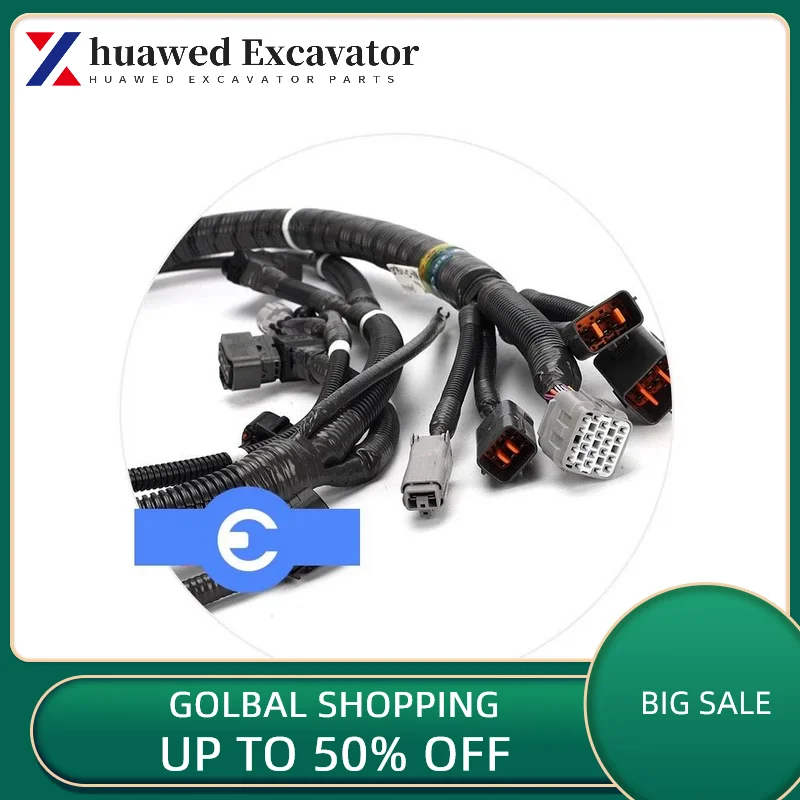 Hitachi zax330-3/zx360-3 жгут двигателя 6hk1 электронный Инжекционный кабель
