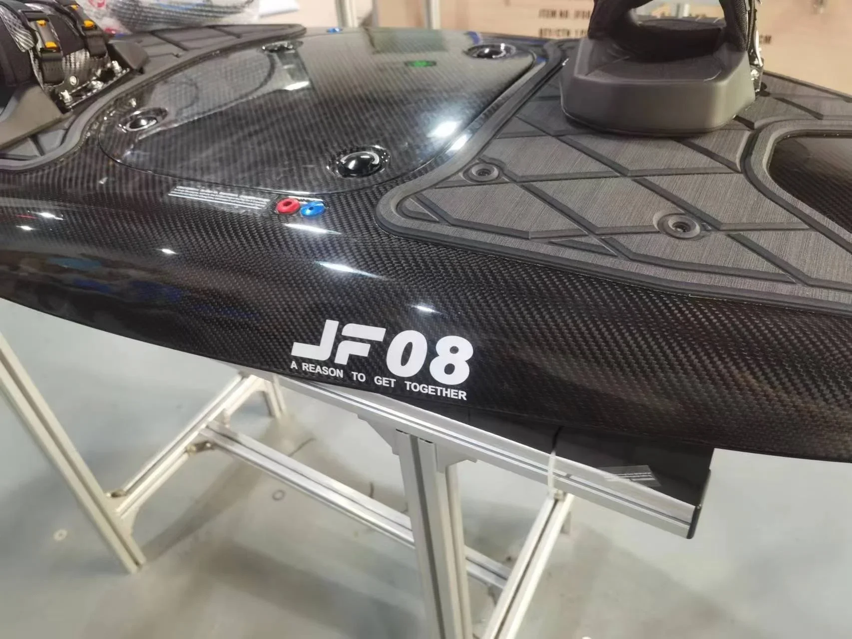 JetFly 08 углеродное волокно газ бензин струйный корпус доска комплект мотора