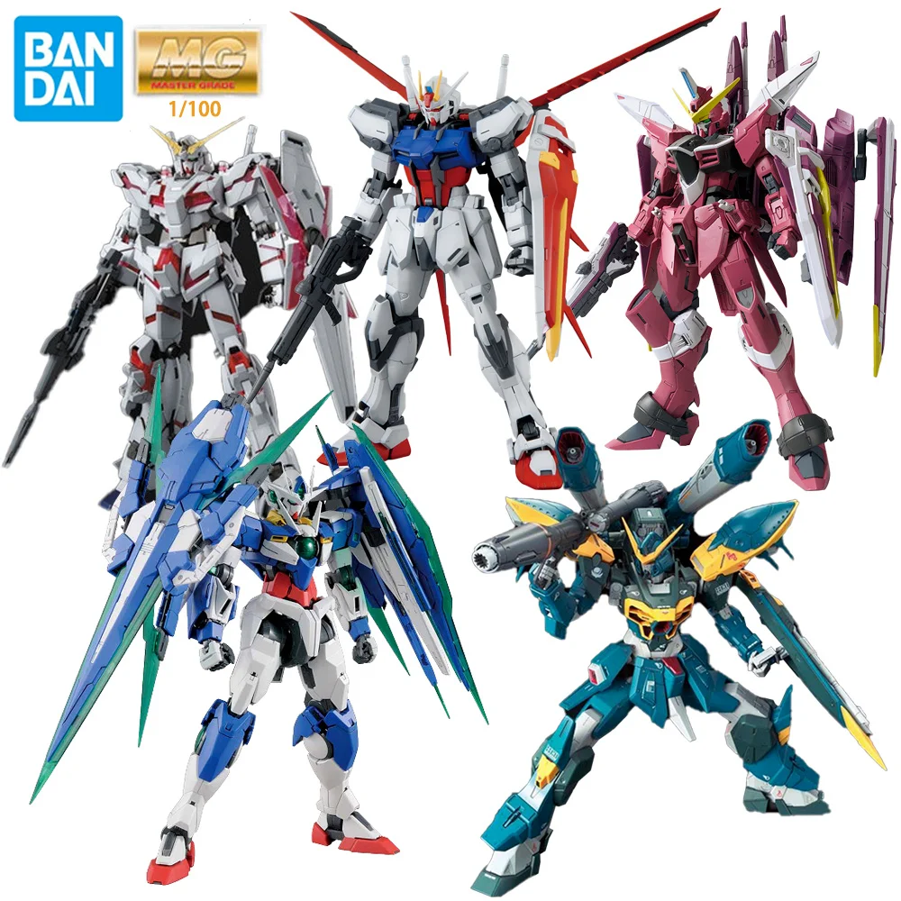 

Anime Figure Bandai Gundam MG 1/100 SAZABI KA Unicorn 03 Phenex JUSTICE Master Grade UNICORN Astray Red Frame Wing Zero Toys