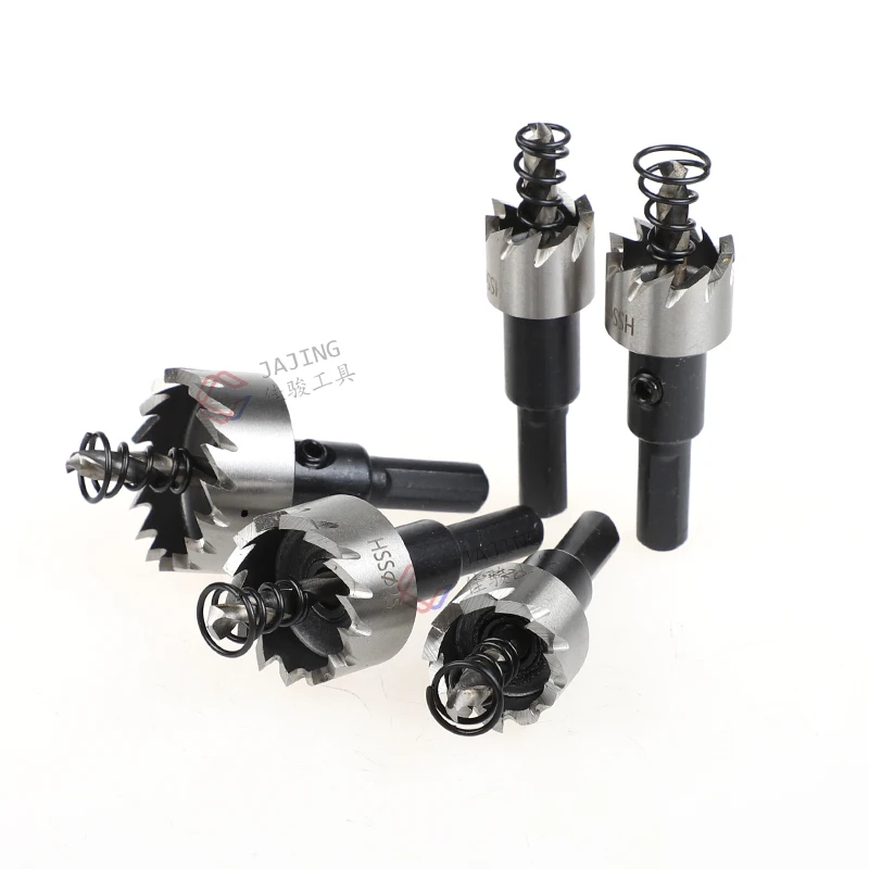 

HSS кольцевая пила с зубчатым лезвием, сверло из быстрорежущей стали для резки стали, металла, железа, алюминия, сверления отверстий 12–35 мм