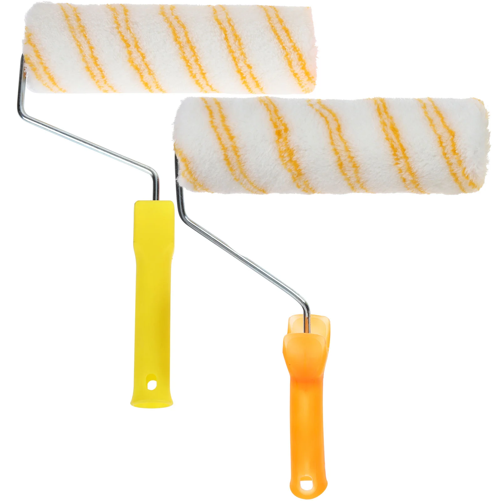 

2pcs Wall Roller Wall Brush Household Roller Roller Tool Painting Roller Wall Painting Tool Roller