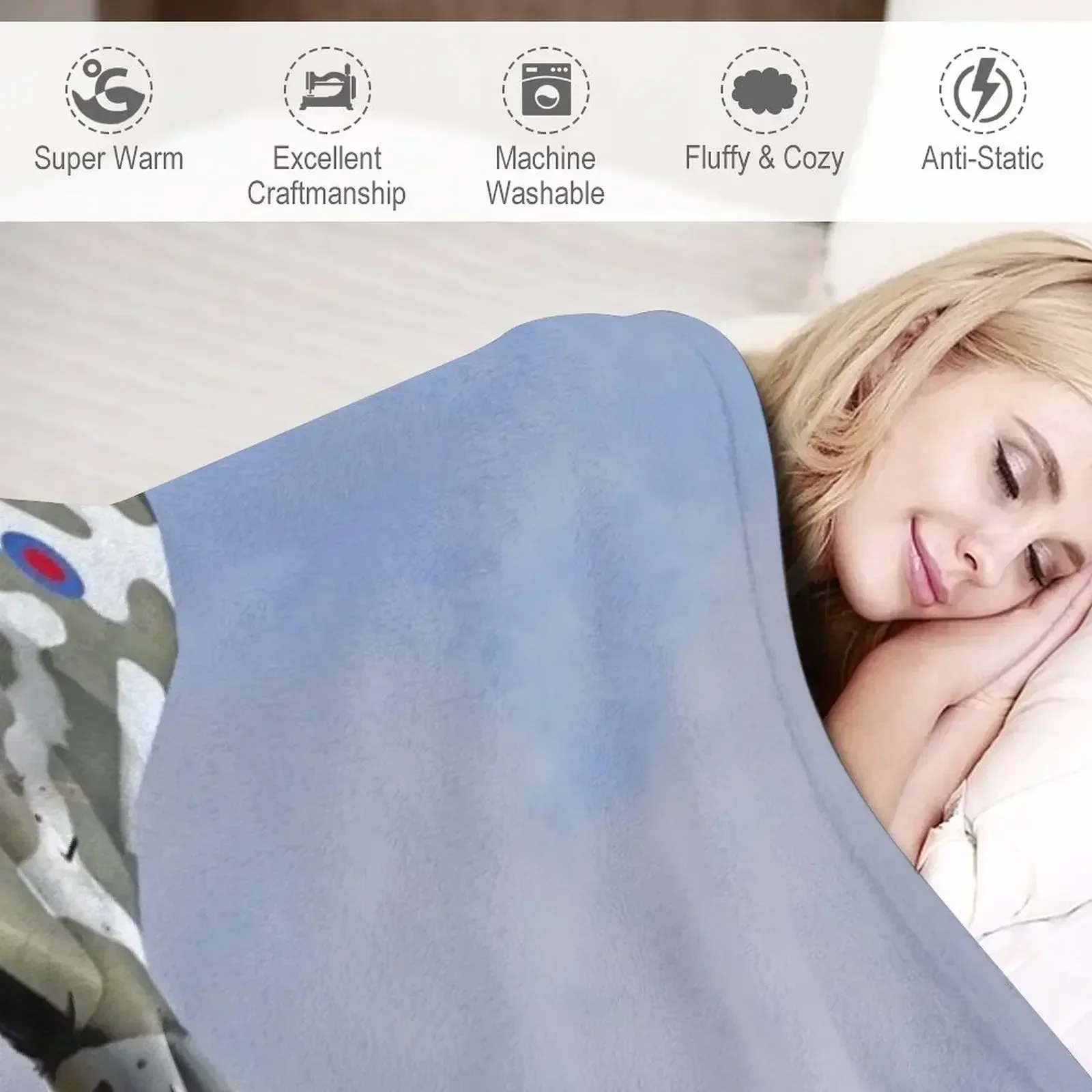 Одеяло Avro Vulcan B2XH558 Дух Великобритании большое покрывало тонкие одеяла