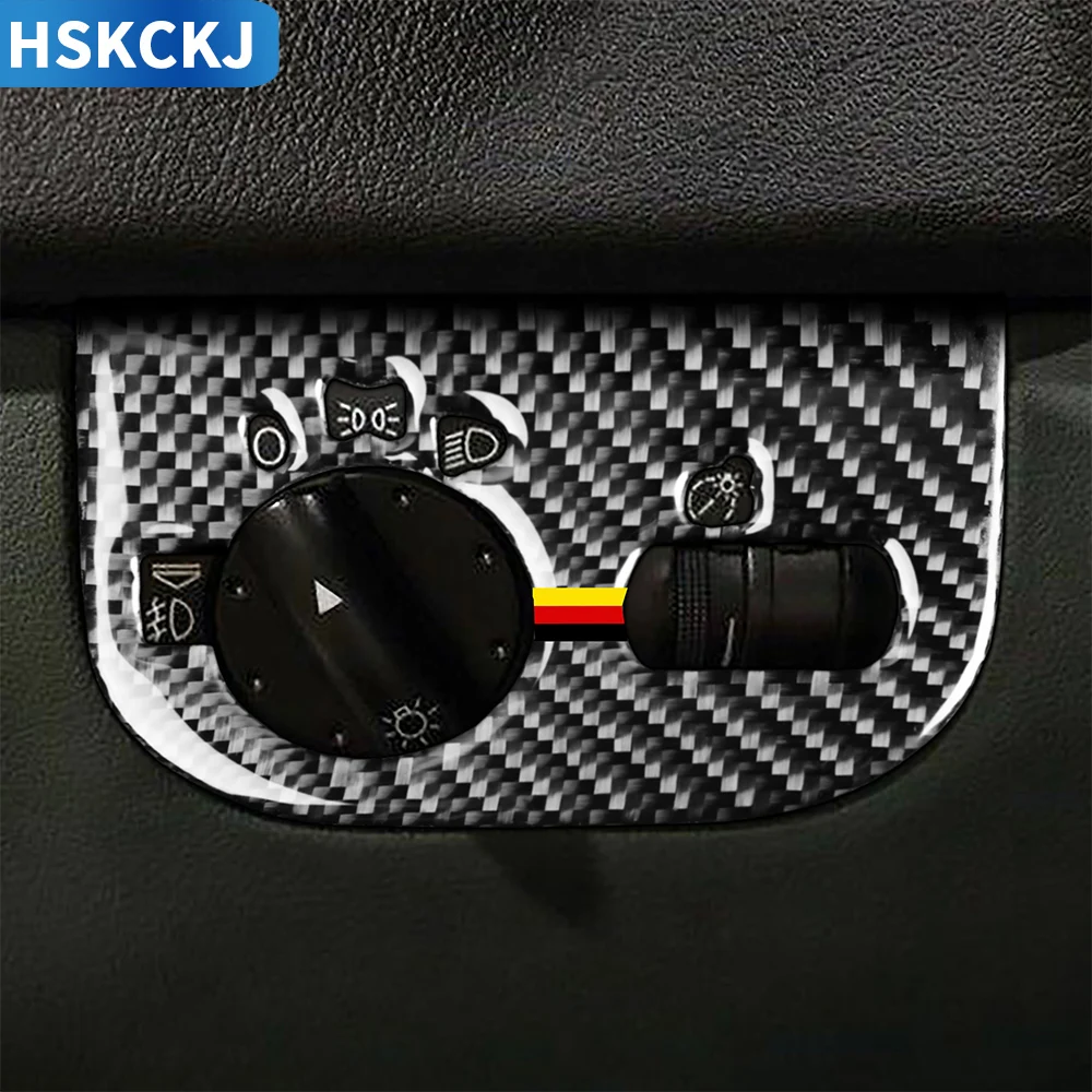 

Разноцветная наклейка из углеродного волокна для Audi TT 8N 2001 2002 2003 2004 2005 2006 панель переключателя передней фары интерьерные автомобильные аксе...