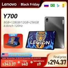 Lenovo y700 Tablets LEGION Y700 Tablet  PC 8GB+128GB/12GB+256GB for game SD870 PD45W  8.8inch 120Hz  Dual X-axis motor TB-9707F