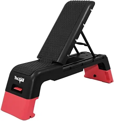 

Aerobic Deck - Versatile Fitness Station, Weight Bench, Aerobic Stepper, Plyometrics Box for Cardio Workouts and Strength Traini