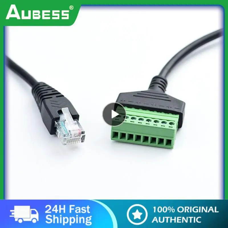 

Adapter Cable Plastic Molding Rj45 Extension Cord Stable Transmission Line Tough Network Cable Computer And Office Good Quality