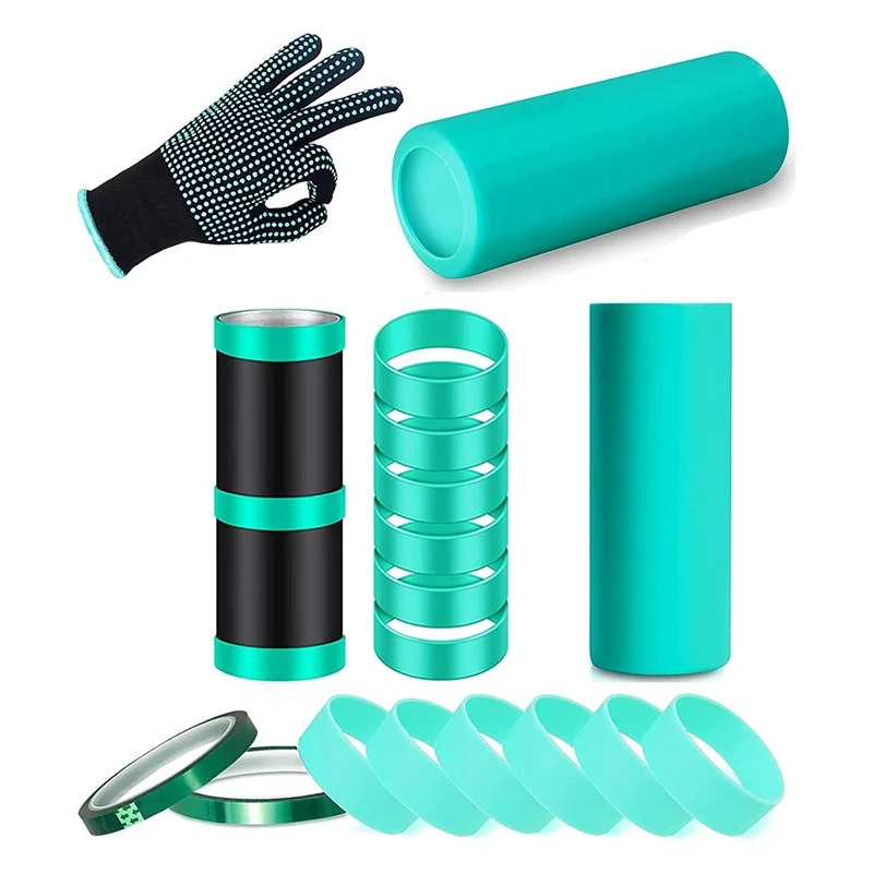 

Sublimation Blanks Glass Silicone Strap Kit For 20 Oz Tight Straight Blanks, Sublimation Blanks Glass Silicone Strap Kit