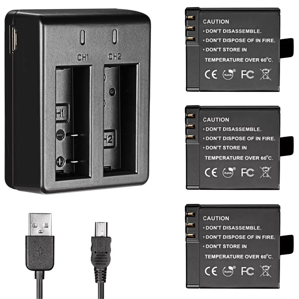 

Новинка 2023 00 мАч электронная Зарядка на батарейках с 3 аккумуляторами) ith SB ual harger KASO ightdow tin ymas BPOWER PEMAN