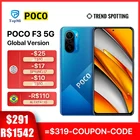 Глобальная версия POCO F3 смартфона 128  256GB Snapdragon 870 8 ядра 6,67 дюйма 120Hz E4 AMOLED