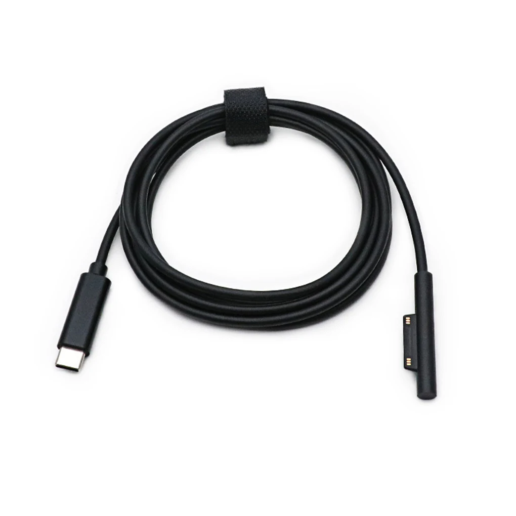 

12V Type-c Fast Charging Cable USB-C Charging Cord 1 8 Meter Tablet Accessory for Surface Pro 1 2
