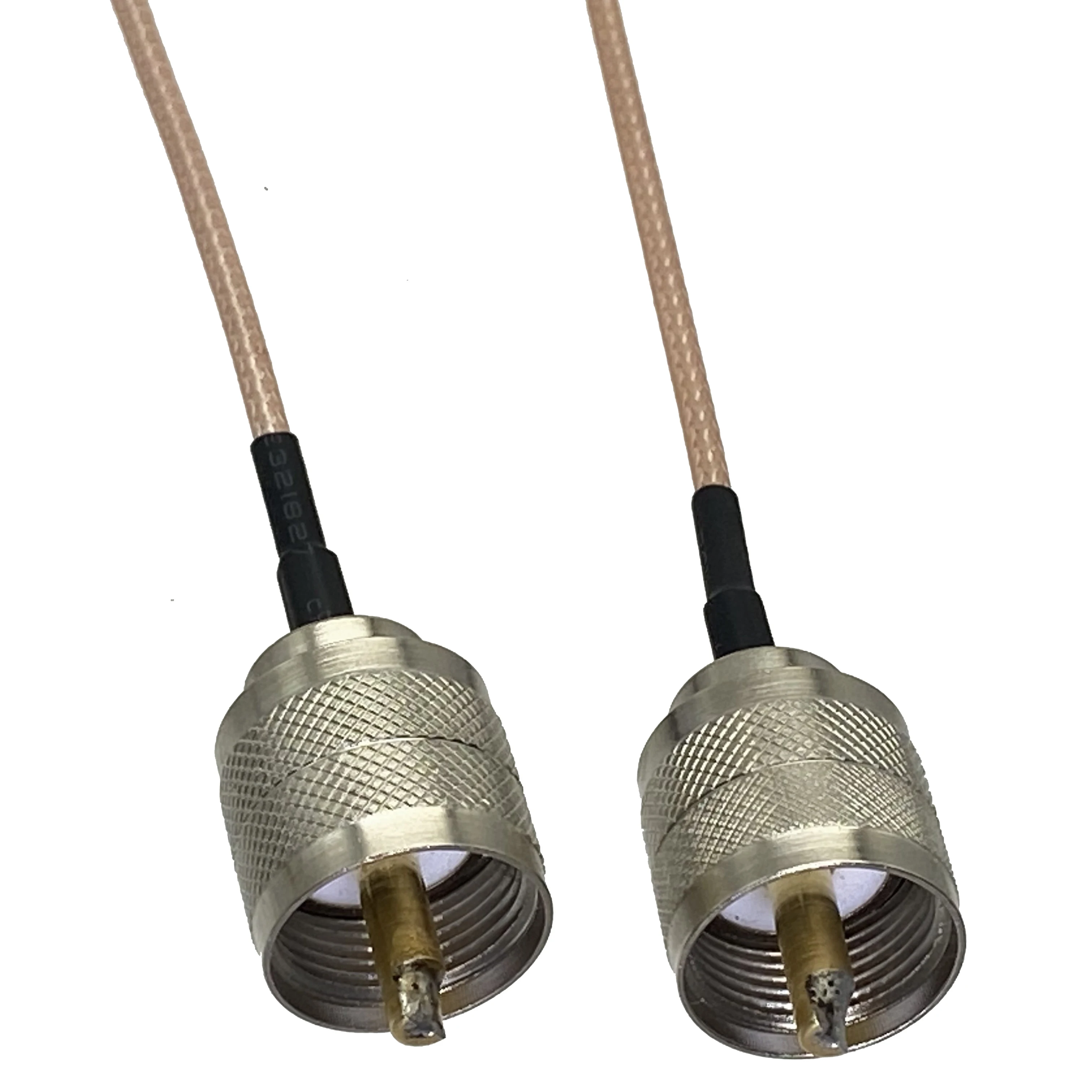1 шт. штекер RG316 UHF PL259 к штекеру обжимной радиочастотный коаксиальный джемпер