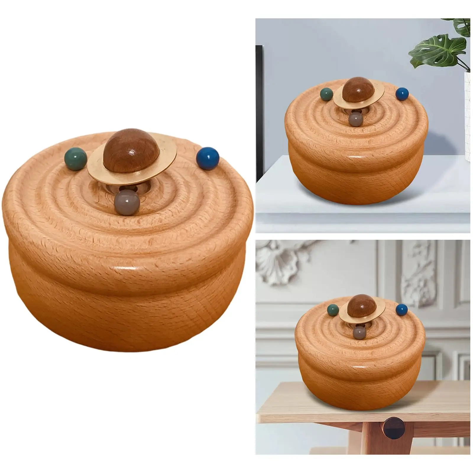 

Creative Wooden Music Rotating Musical Office Desktop Wedding Decoration Ornaments Kids Toy Birthday Gift