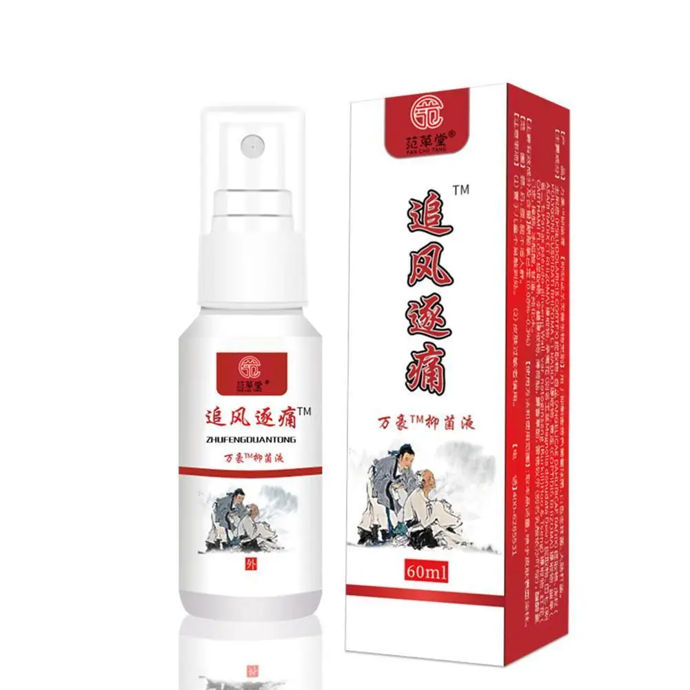 

Instant Pain Relief Spray Cervical Lumbar Health Care Joint Pain Bruises Herbal Mist Shoulder Leg Back Chinese Medicine Spray