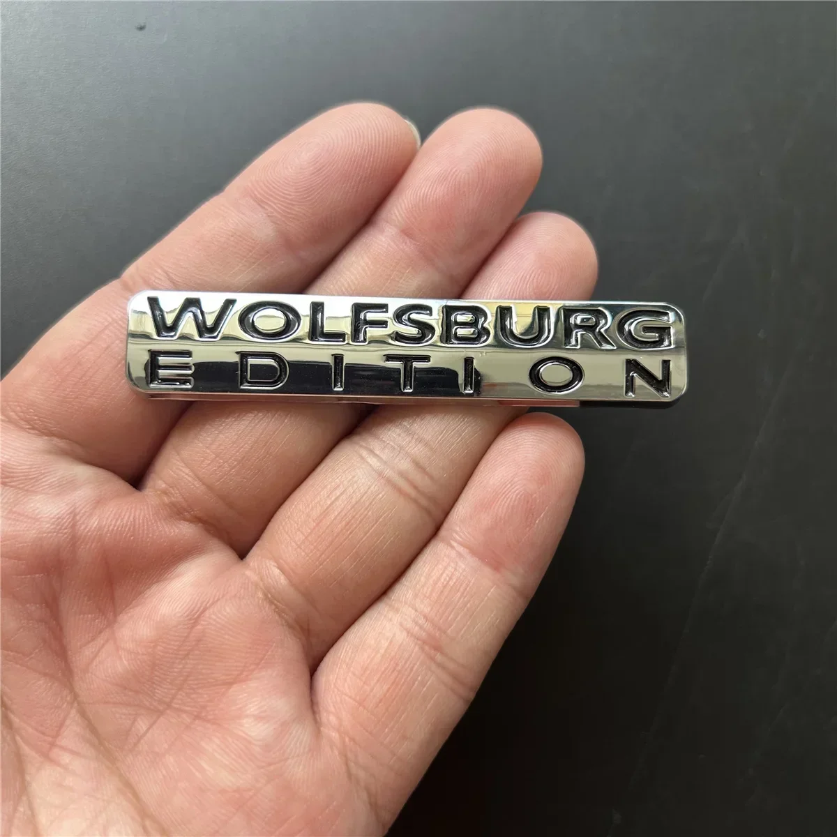 3D металлический немецкий логотип WOLFSBURG EDITION эмблема заднего багажника автомобиля