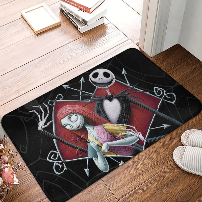 Пользовательские Хэллоуин Череп Передняя Дверь Напольные Входные Коврики