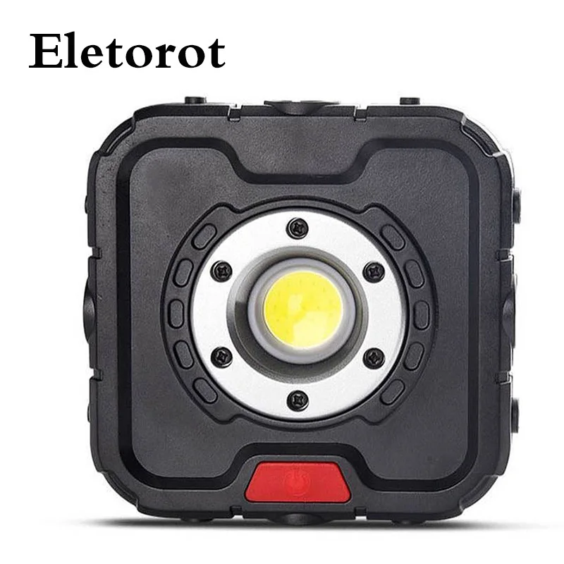 

5W Led Work Light With Magnet 3*AA Battery Powered Portable Lantern Spotlight For Car Repair Light Camping Hiking Fishing Lamp