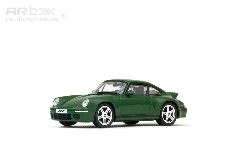 AR BOX 1:64 Ф SCR 2018 (911 SC) Ирландский Зеленый литая модель автомобиля |