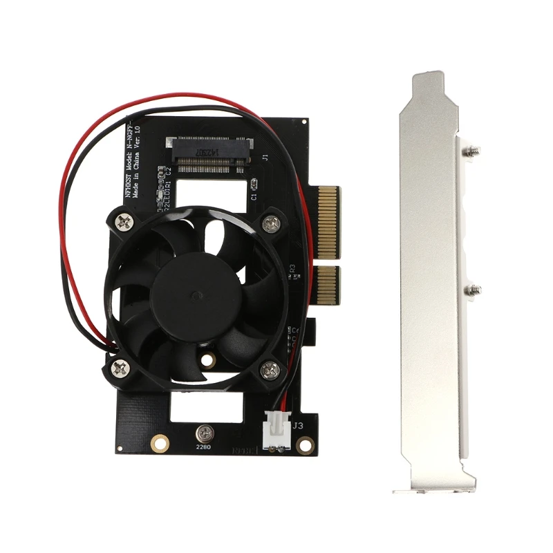 F3KE PCIe для. 2 NGFF для с охлаждающим вентилятором для MZHPU128HCGM SM951 XP941 Adapter S