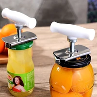 1pcs stainless steel rotary lids off jar opener adjustable bottle cap opener labor saving glass bottle canned for kitchen gadget