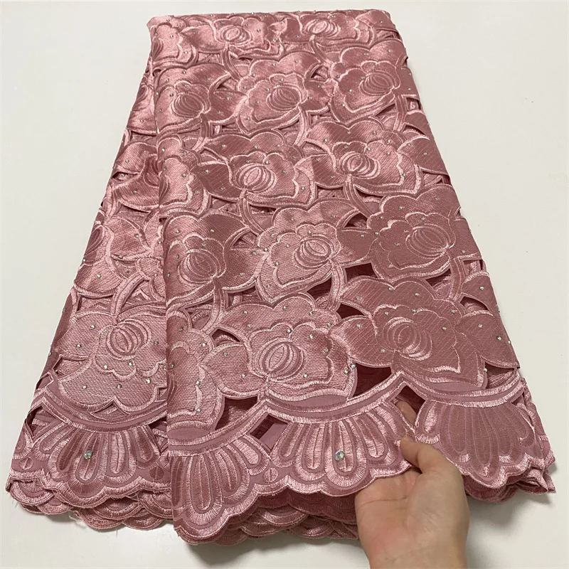 

Guipure Cord Lace African Lace Fabric 2022 High Quality Nigerian Water Soluble Tissue Dubai Lace Cotton For Wedding Party Sew