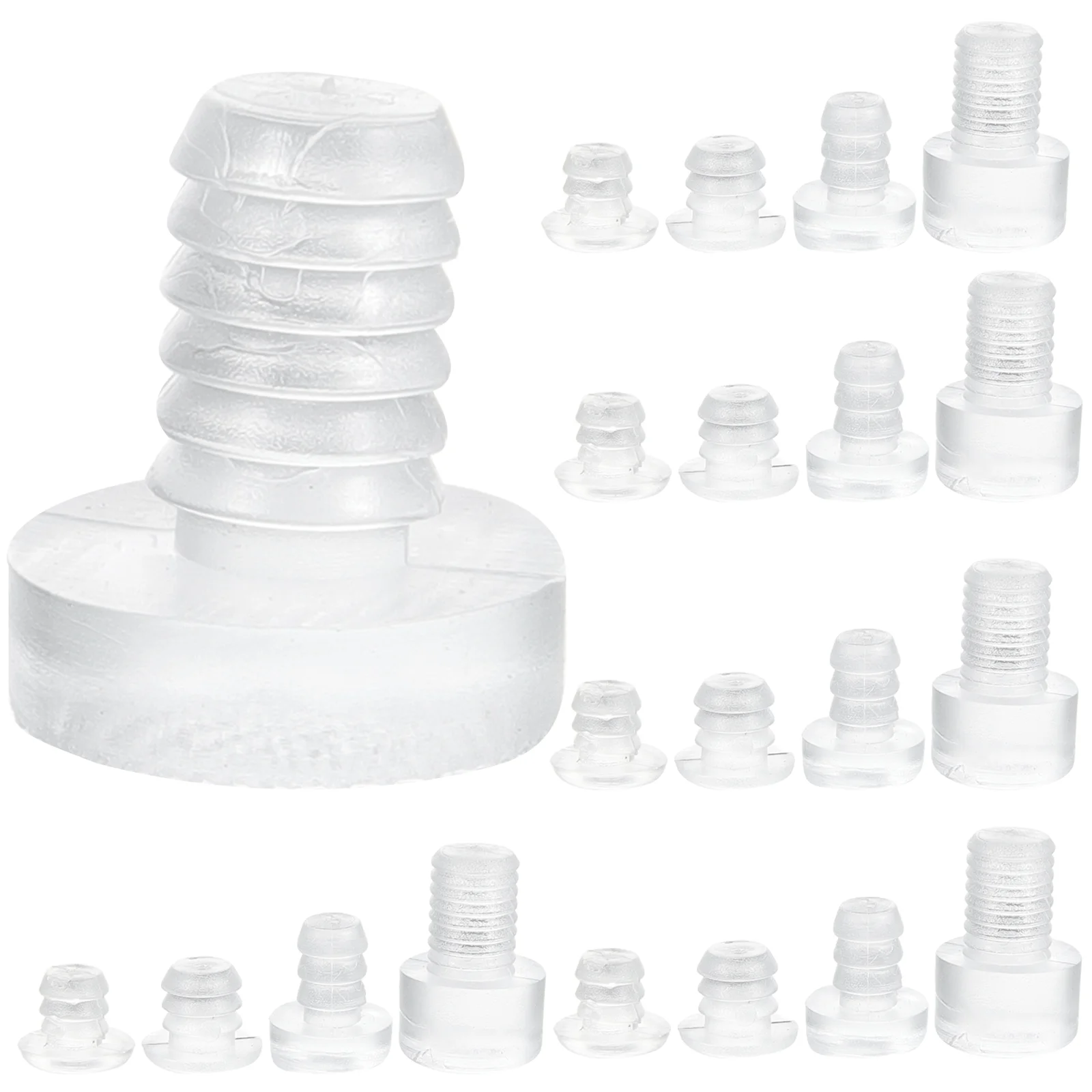 

Прозрачные резиновые бамперы для дверей шкафов