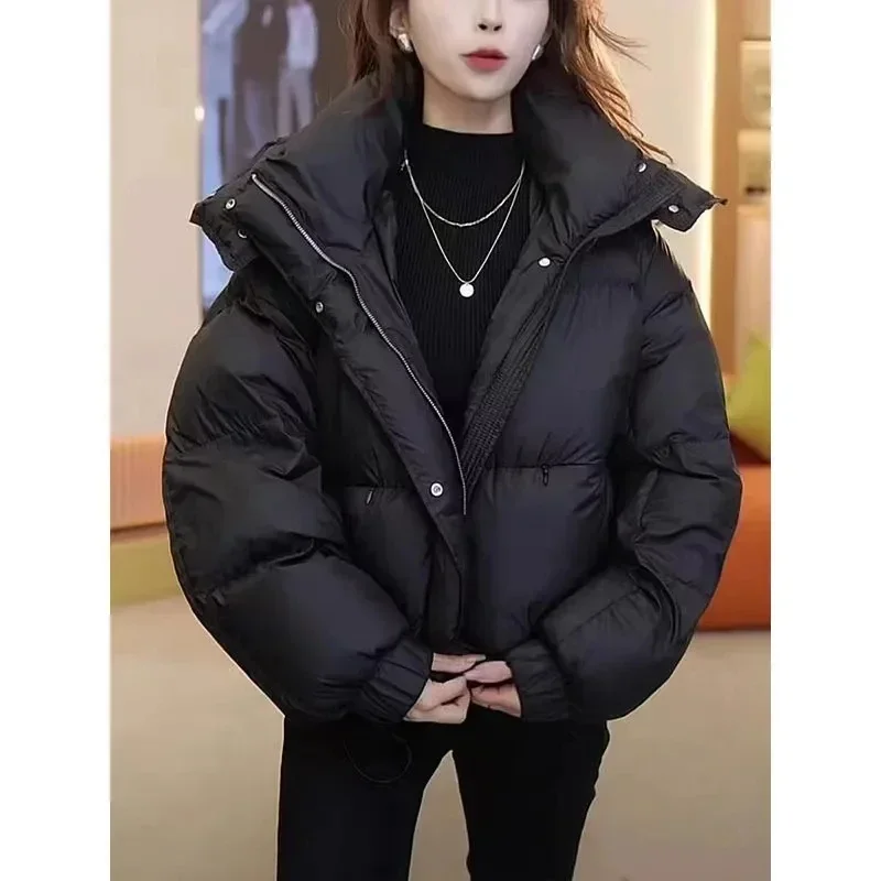 QWER Wear A Высококачественная женская куртка на хлопковой подкладке осень-зима 2024