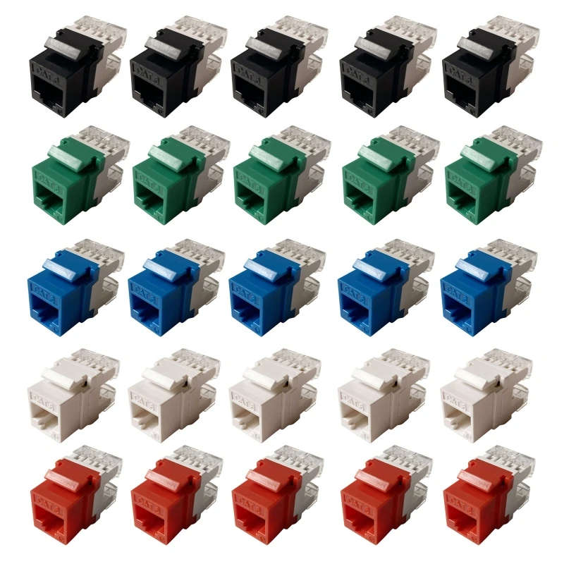 

5 шт./упаковка, разъем для модуля CAT6 RJ45
