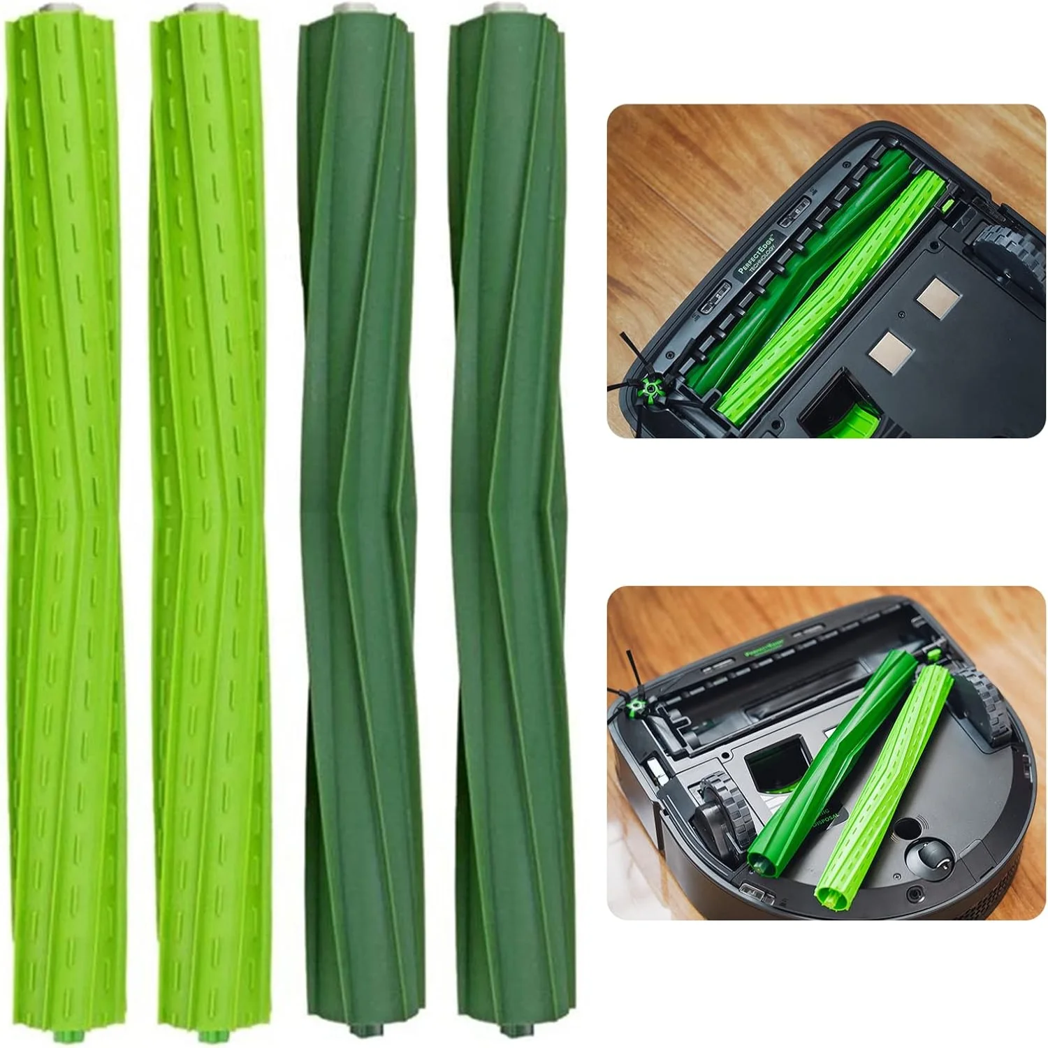 2 комплекта резиновых щеток для пылесоса Roomba s9 (9150) s9+ Plus (9550)