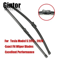 gintor wiper blade front wiper blades for tesla model s 2012 2020 windshield windscreen front window 2817 car styling